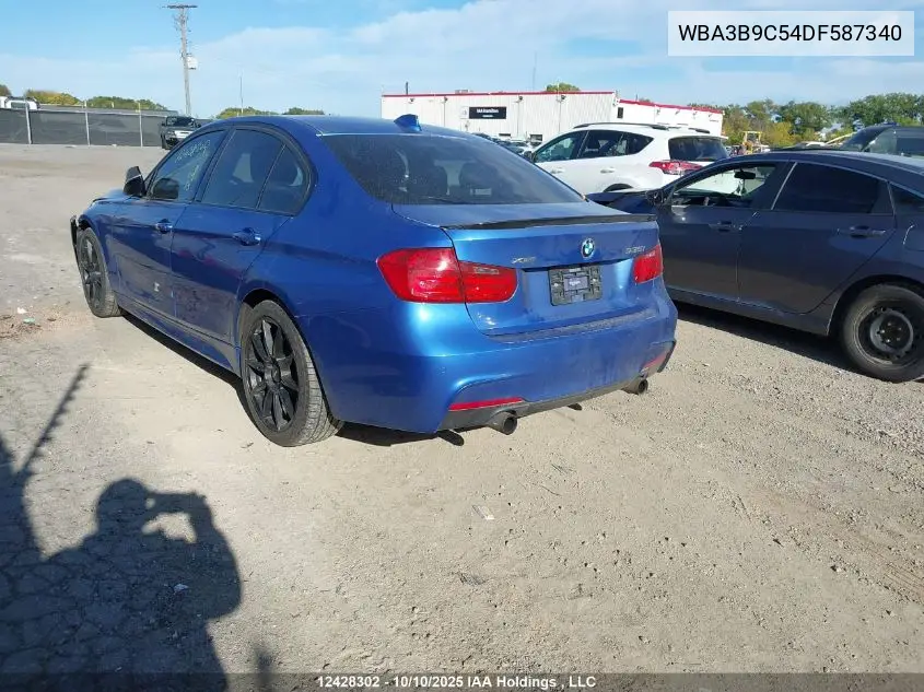 WBA3B9C54DF587340 2013 BMW 335 Xi