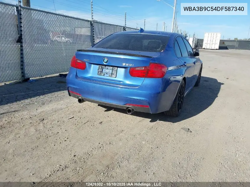WBA3B9C54DF587340 2013 BMW 335 Xi