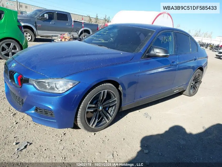 WBA3B9C51DF585433 2013 BMW 335 Xi