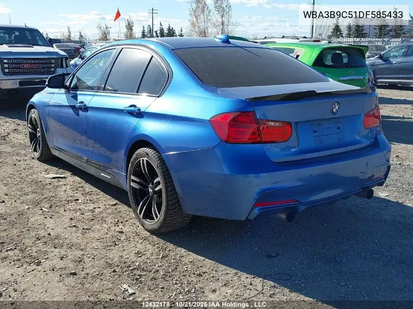 WBA3B9C51DF585433 2013 BMW 335 Xi