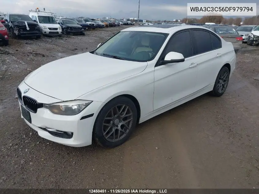 WBA3C3C56DF979794 2013 BMW 320 I xDrive