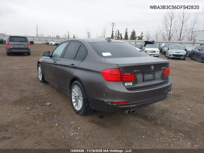 WBA3B3C56DF542820 2013 BMW 328 Xi