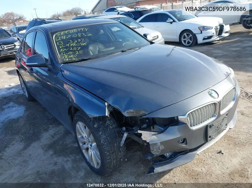 WBA3C3C59DF978686 2013 BMW 320I xDrive