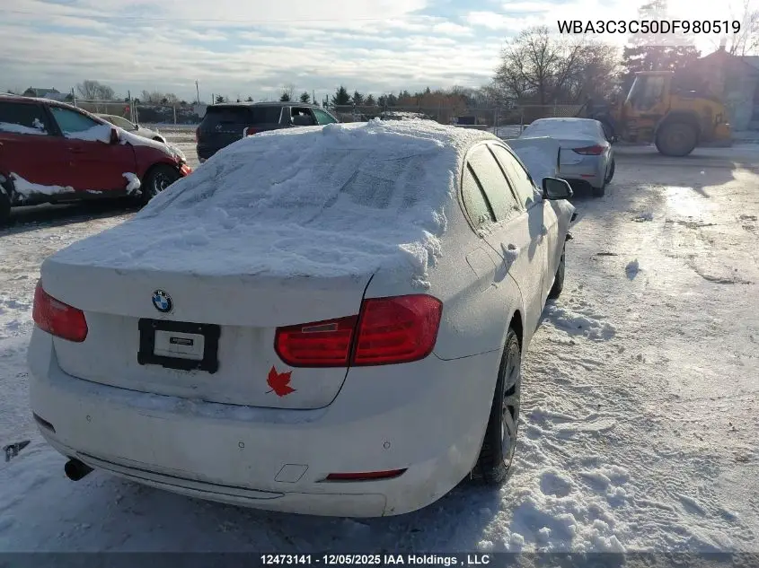WBA3C3C50DF980519 2013 BMW 320I xDrive