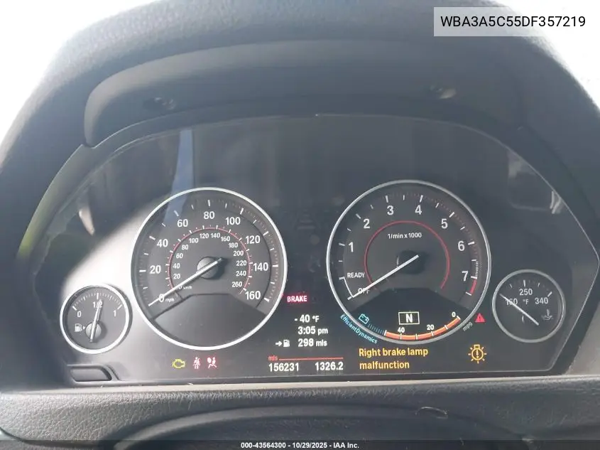 WBA3A5C55DF357219 2013 BMW 328I