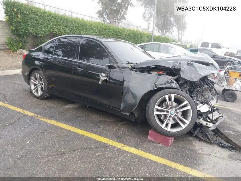 WBA3C1C5XDK104228 2013 BMW 328I