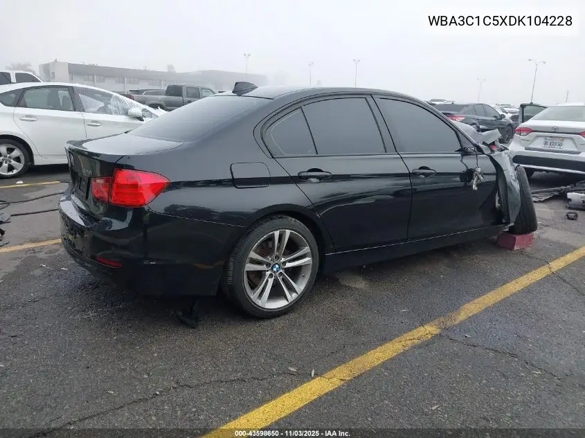 WBA3C1C5XDK104228 2013 BMW 328I