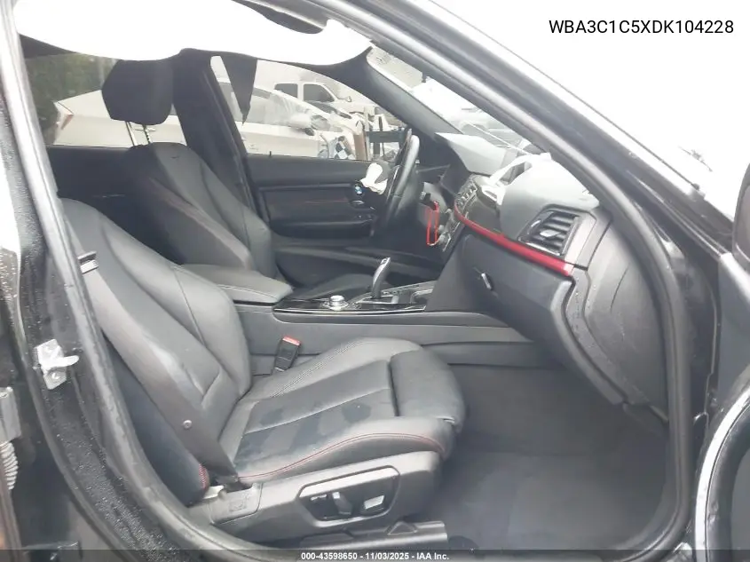WBA3C1C5XDK104228 2013 BMW 328I
