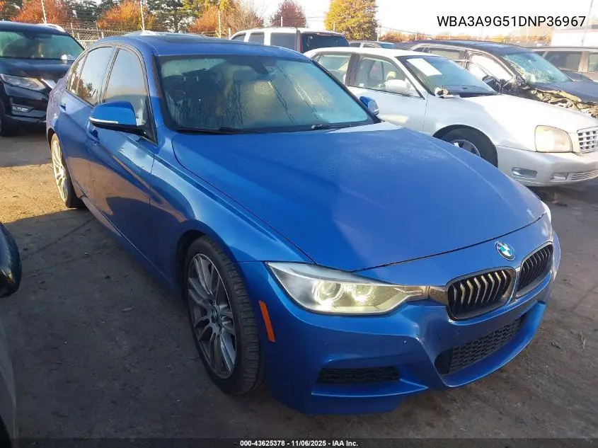 WBA3A9G51DNP36967 2013 BMW 335I