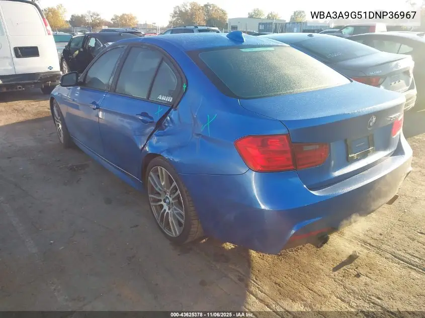 WBA3A9G51DNP36967 2013 BMW 335I