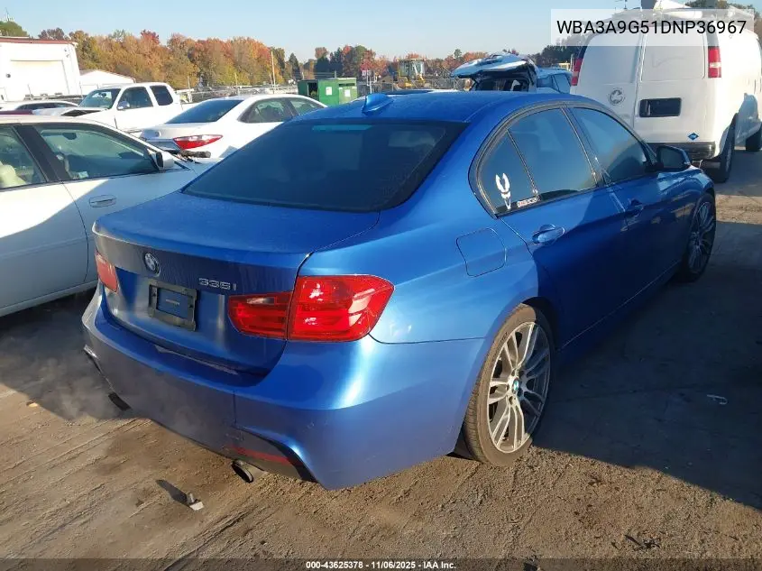 WBA3A9G51DNP36967 2013 BMW 335I