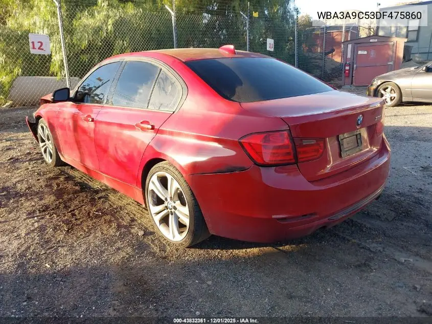 WBA3A9C53DF475860 2013 BMW 335I