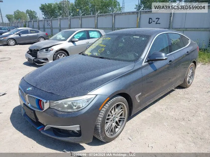 WBA3X5C53ED559004 2014 BMW 328I Gran Turismo xDrive