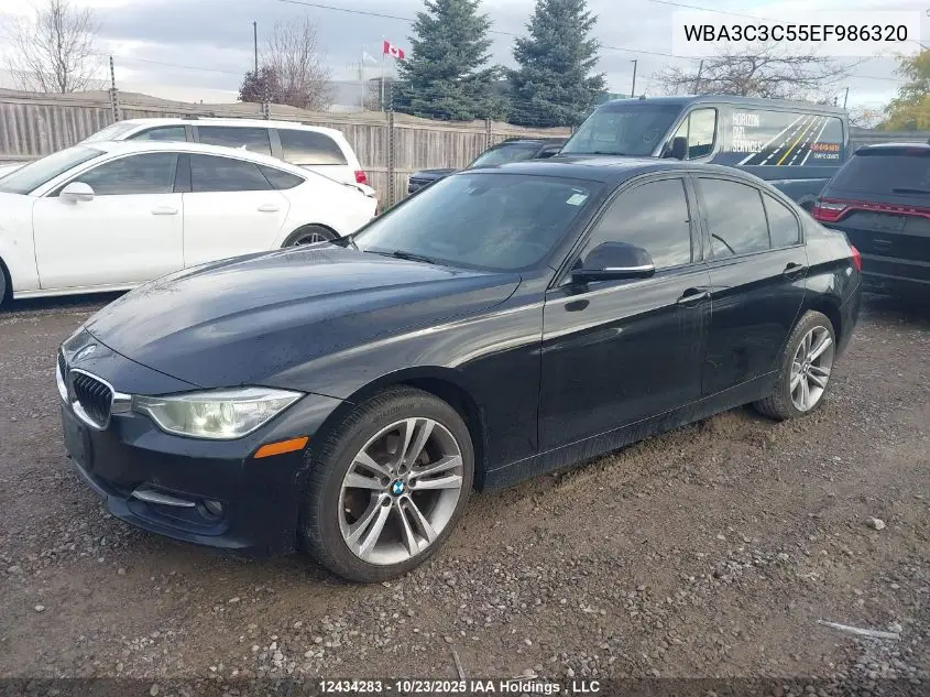 WBA3C3C55EF986320 2014 BMW 320I xDrive