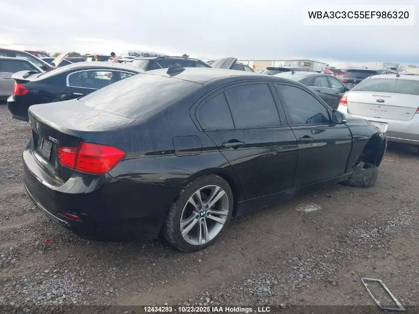 WBA3C3C55EF986320 2014 BMW 320I xDrive