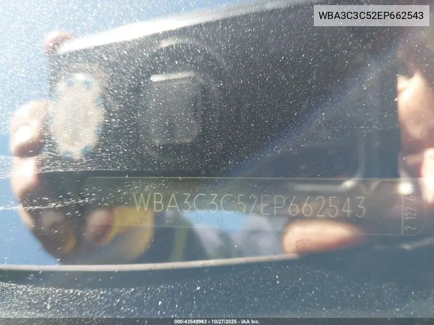 WBA3C3C52EP662543 2014 BMW 320I xDrive