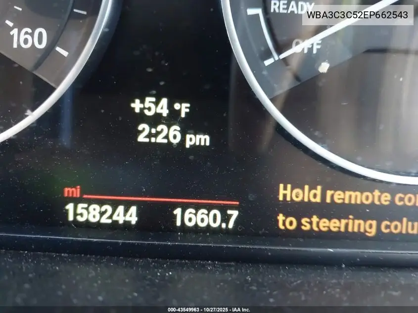 WBA3C3C52EP662543 2014 BMW 320I xDrive
