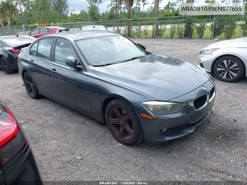 WBA3B1G59ENS77655 2014 BMW 320I