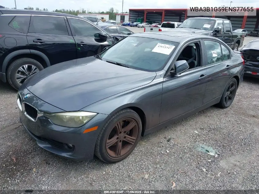WBA3B1G59ENS77655 2014 BMW 320I