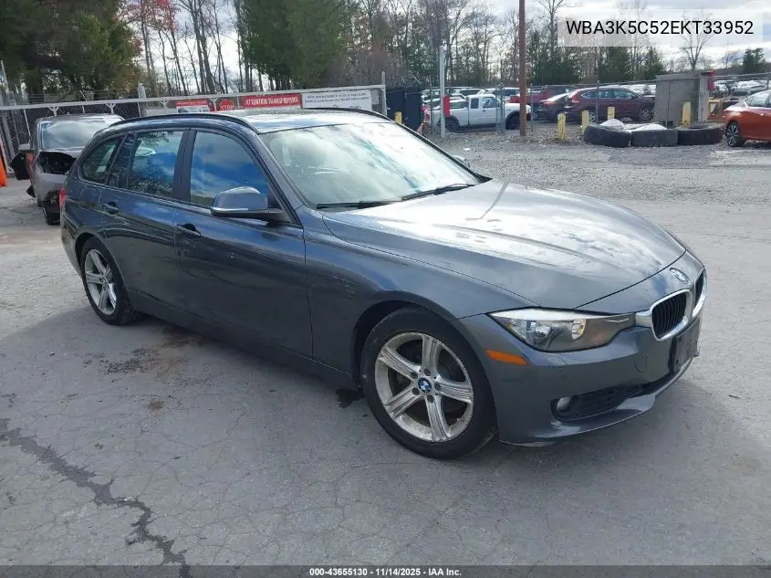 WBA3K5C52EKT33952 2014 BMW 328D xDrive