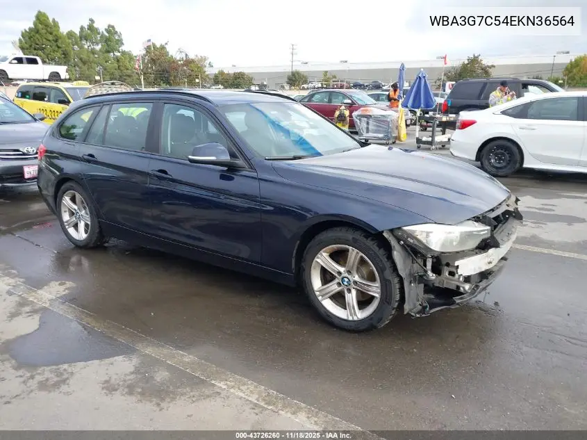 WBA3G7C54EKN36564 2014 BMW 328I xDrive