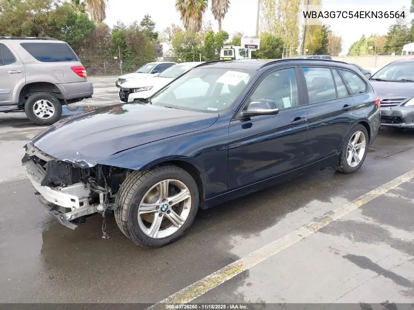 WBA3G7C54EKN36564 2014 BMW 328I xDrive