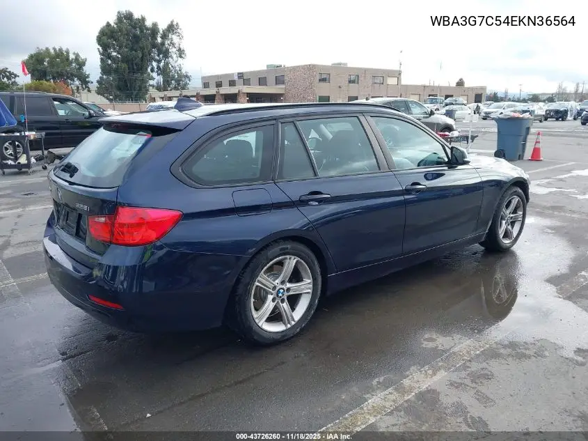 WBA3G7C54EKN36564 2014 BMW 328I xDrive
