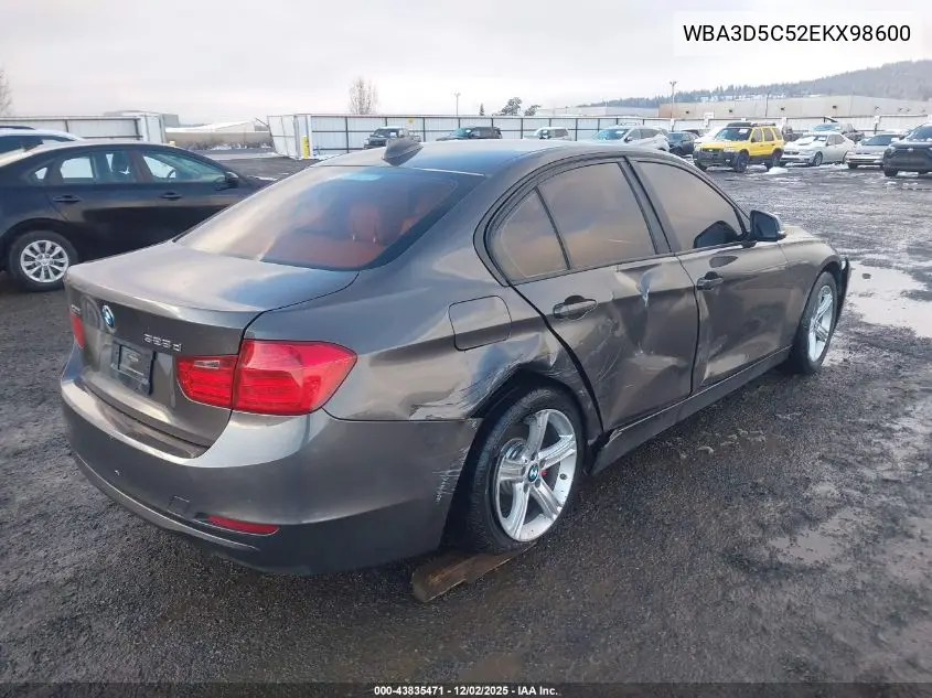 WBA3D5C52EKX98600 2014 BMW 328D xDrive