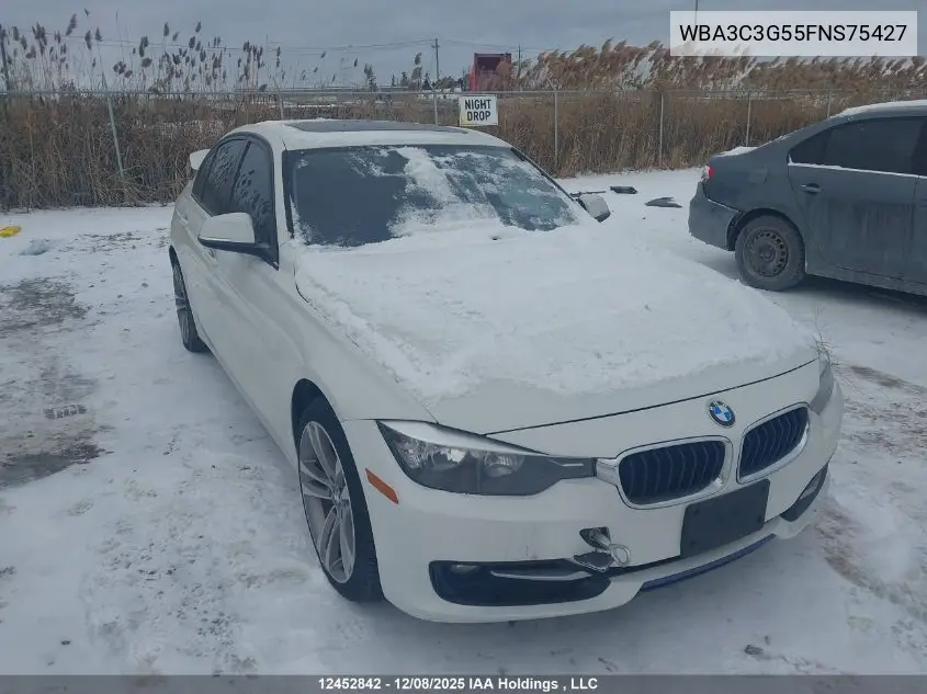 WBA3C3G55FNS75427 2015 BMW 320I xDrive
