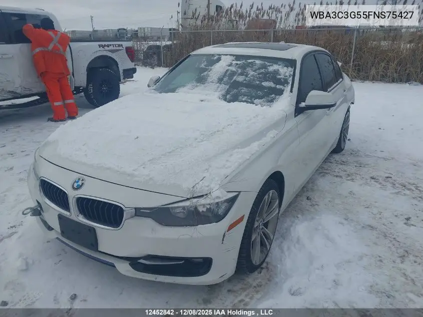WBA3C3G55FNS75427 2015 BMW 320I xDrive