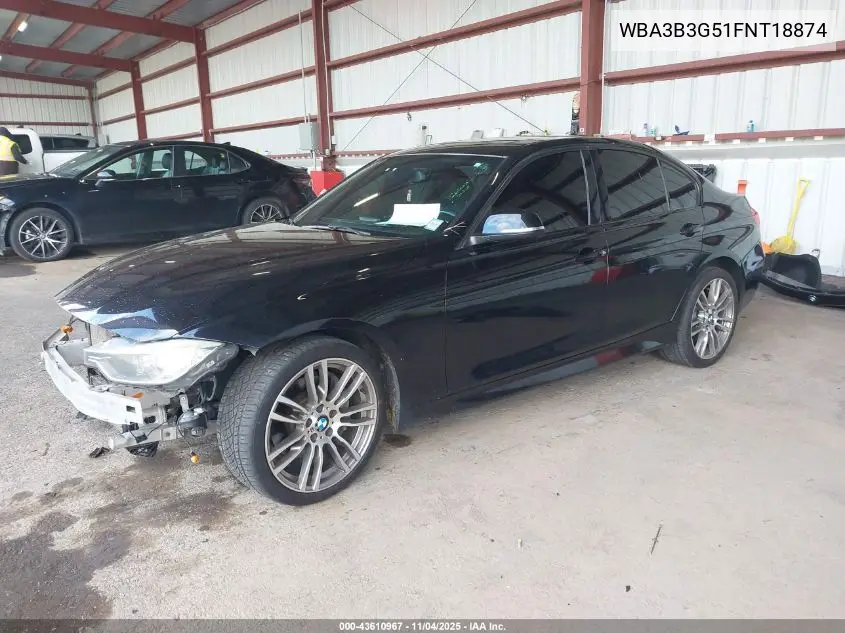 WBA3B3G51FNT18874 2015 BMW 328I xDrive