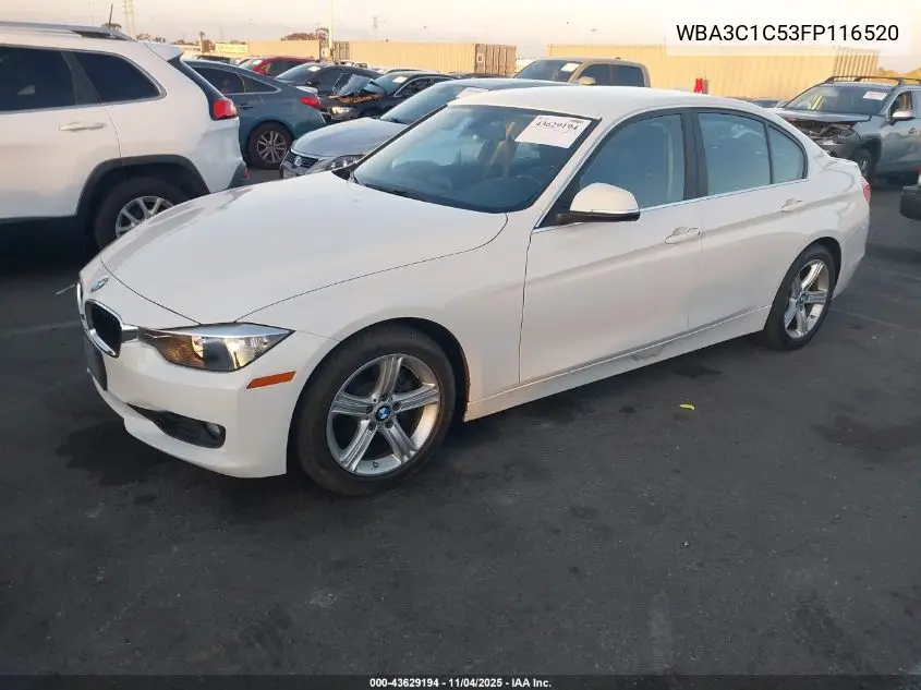 WBA3C1C53FP116520 2015 BMW 328I