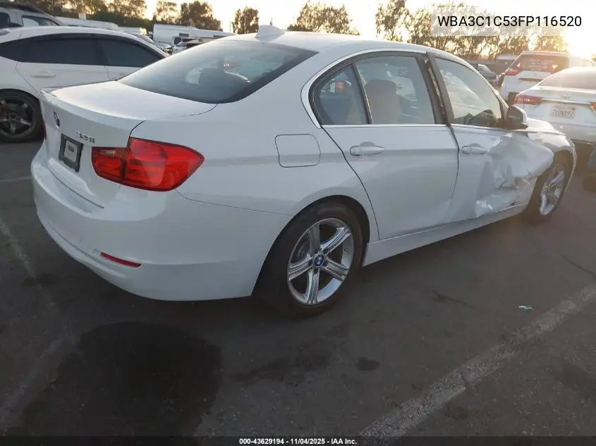 WBA3C1C53FP116520 2015 BMW 328I