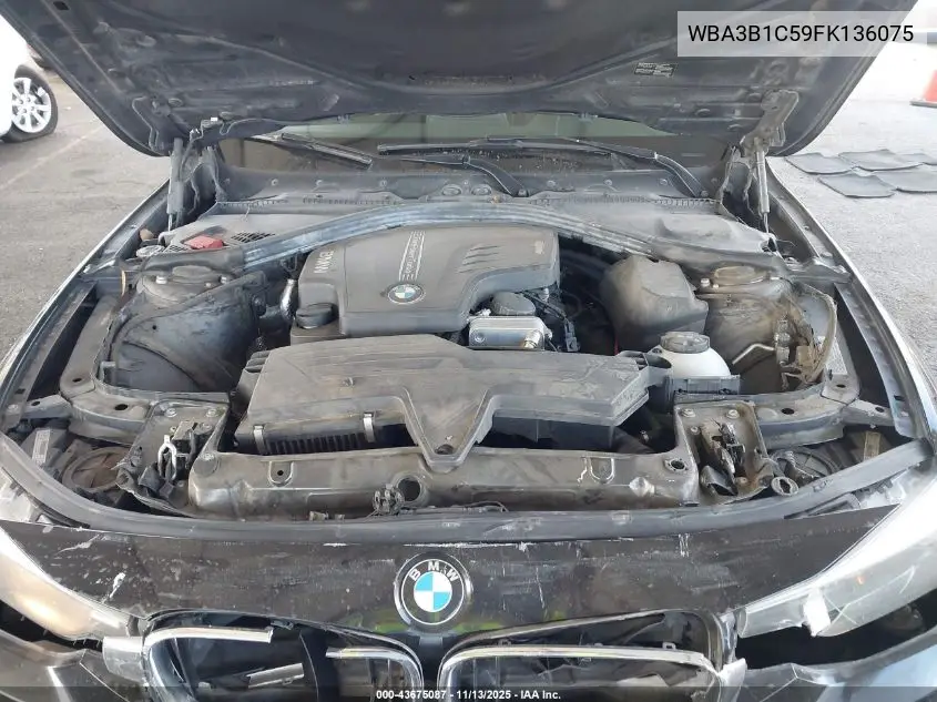 WBA3B1C59FK136075 2015 BMW 320I