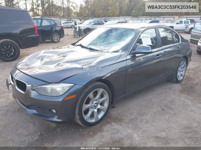 WBA3C3C53FK203648 2015 BMW 320I xDrive