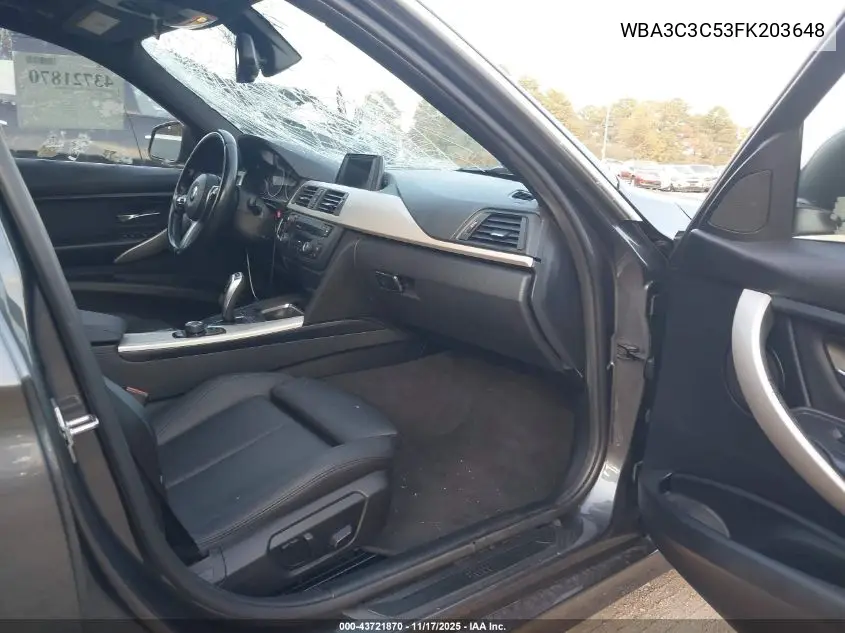 WBA3C3C53FK203648 2015 BMW 320I xDrive