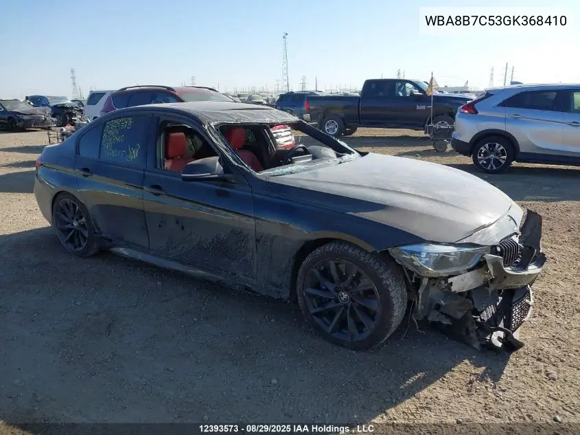 WBA8B7C53GK368410 2016 BMW 340 340I xDrive