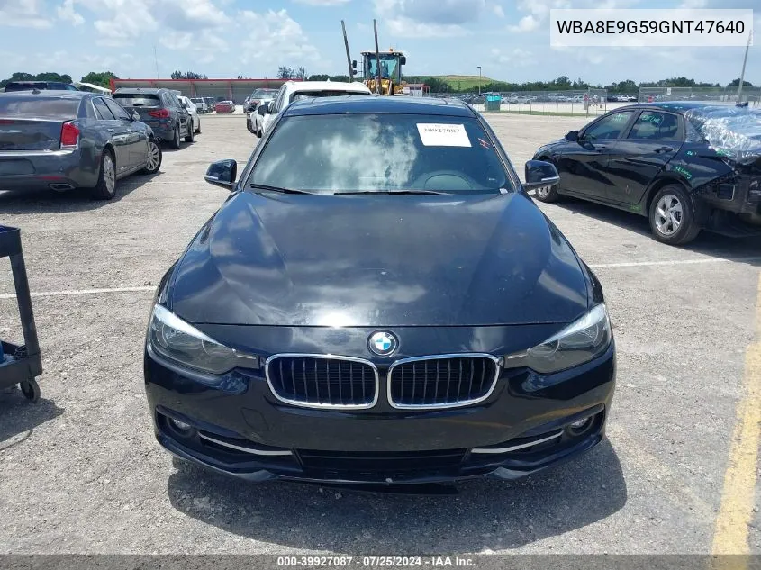 WBA8E9G59GNT47640 2016 BMW 328I