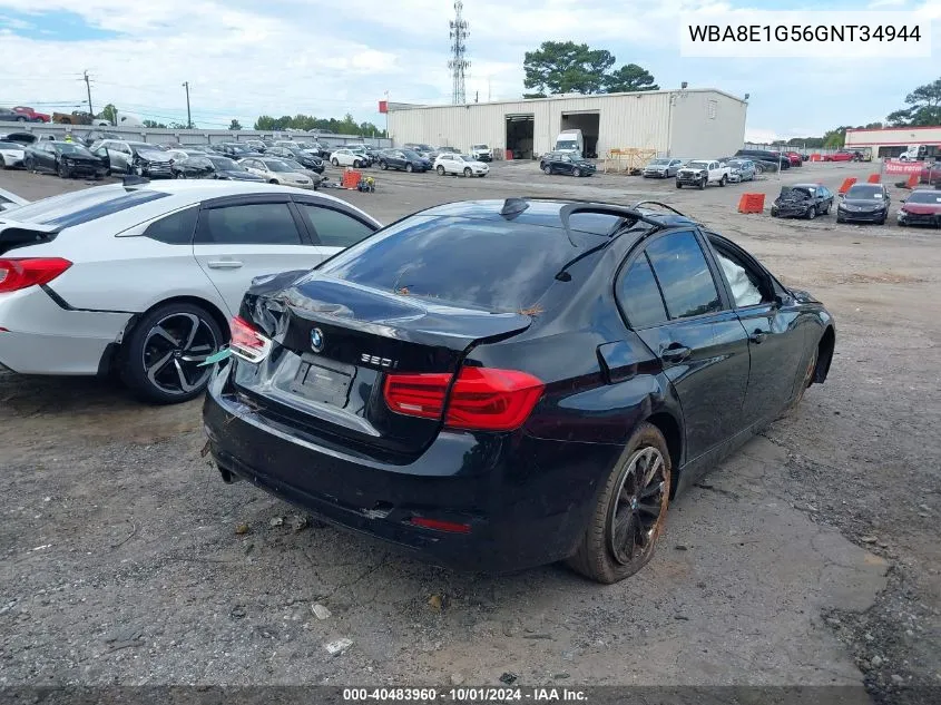 WBA8E1G56GNT34944 2016 BMW 320I