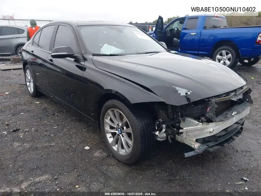 WBA8E1G50GNU10402 2016 BMW 320I