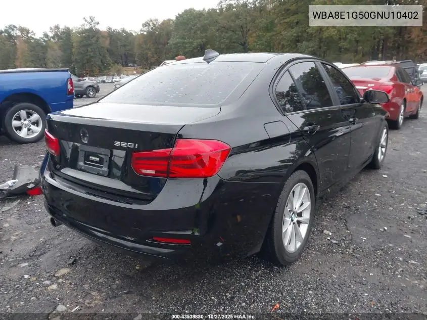 WBA8E1G50GNU10402 2016 BMW 320I