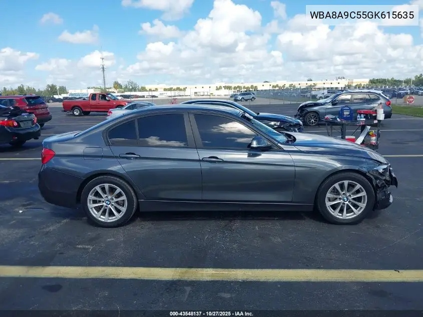 WBA8A9C55GK615635 2016 BMW 320I