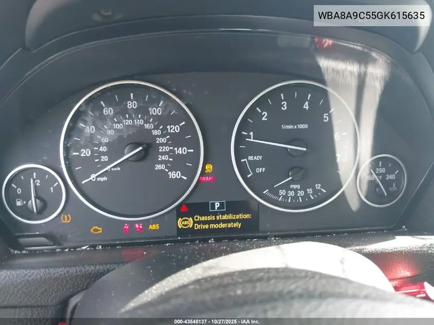 WBA8A9C55GK615635 2016 BMW 320I