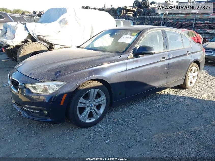 WBA8E9G52GNU27877 2016 BMW 328I