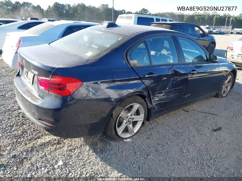 WBA8E9G52GNU27877 2016 BMW 328I