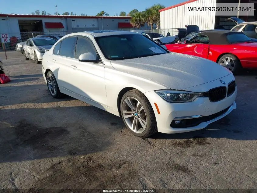 WBA8E9G50GNT43640 2016 BMW 328I