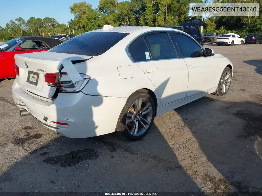 WBA8E9G50GNT43640 2016 BMW 328I
