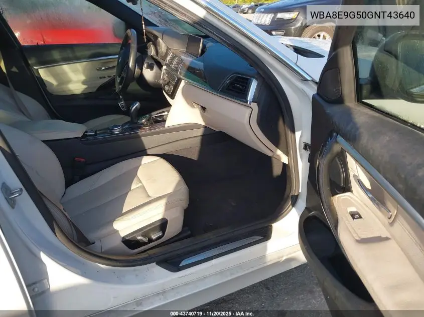 WBA8E9G50GNT43640 2016 BMW 328I