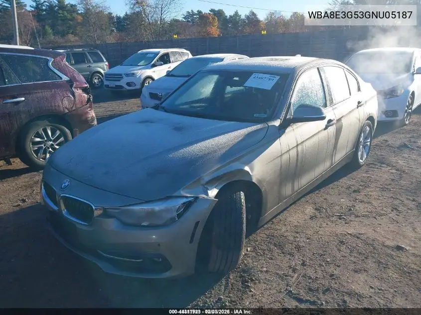 WBA8E3G53GNU05187 2016 BMW 328I xDrive