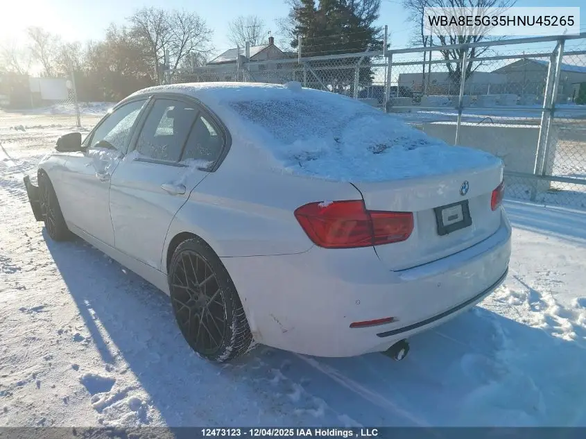 WBA8E5G35HNU45265 2017 BMW 320I xDrive